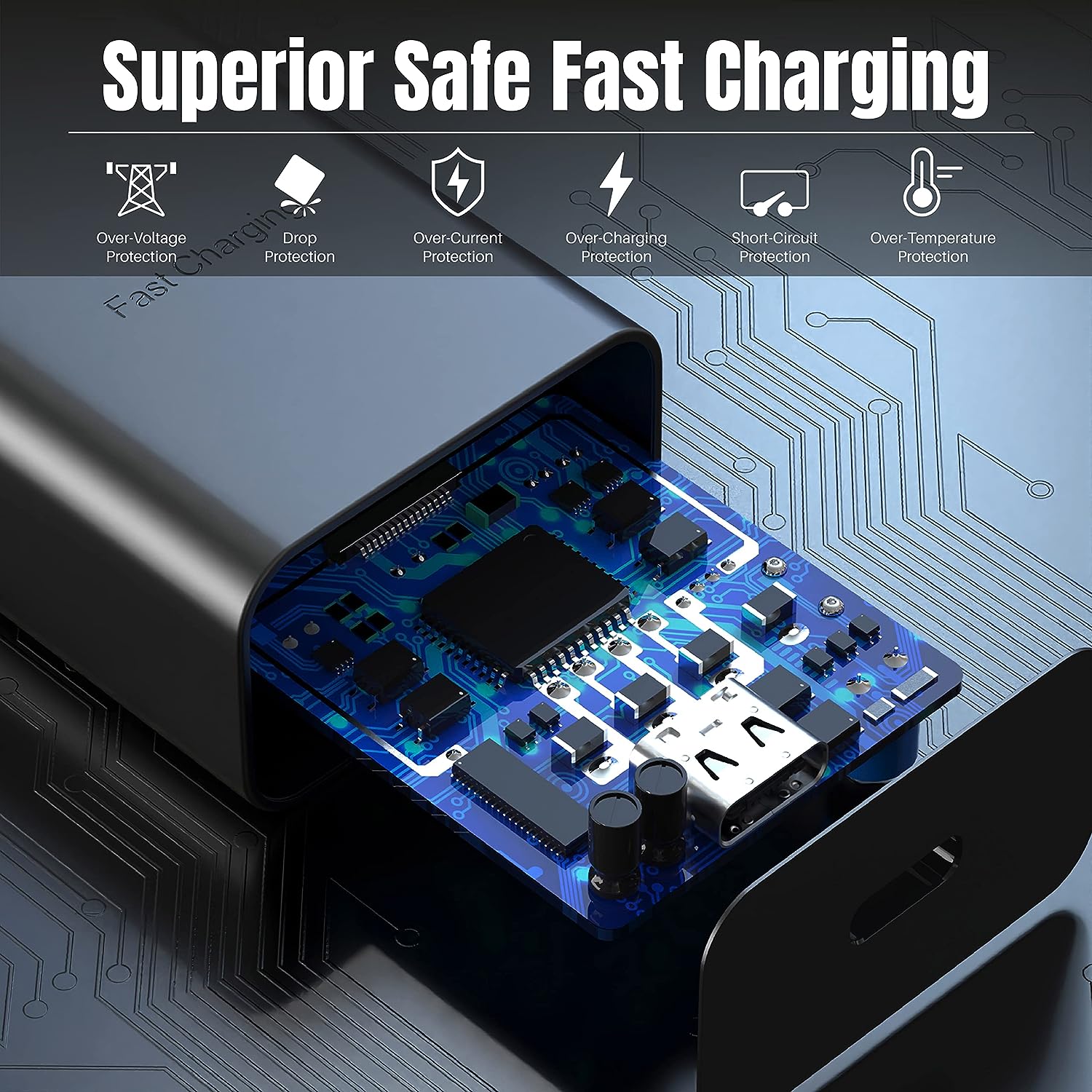(25 W) Chargeur mural pour adaptateur secteur à charge rapide Samsung (25 W) Chargeur mural pour adaptateur secteur à charge rapide Samsung